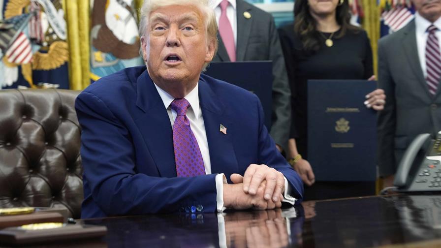 Trump no descarta un ataque contra los carteles mexicanos: No estoy contento con México Trump no descarta un ataque contra los carteles mexicanos: No estoy contento con México