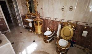 Por corrupción, condenan a 20 años de cárcel a exjefe de la policía ruso que tenía un inodoro de oro