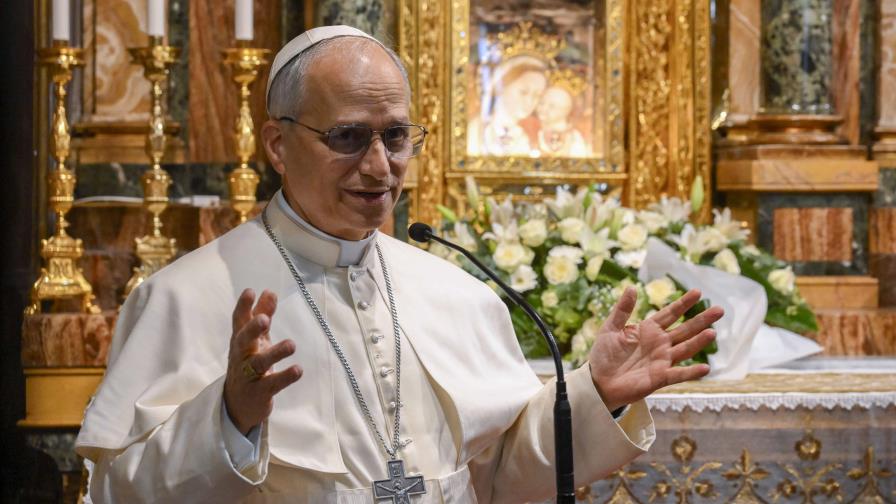 El papa León XIV visita la sede de los agustinos en Roma para rezar y almorzar con ellos El papa León XIV visita la sede de los agustinos en Roma para rezar y almorzar con ellos