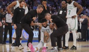 Tatum se perderá el resto de los playoffs tras cirugía de tendón de Aquiles