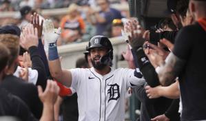 Torres conecta jonrón y remolca tres en paliza de Tigres 14-2 sobre Medias Rojas