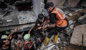 El ejército israelí bombardea un hospital en Gaza