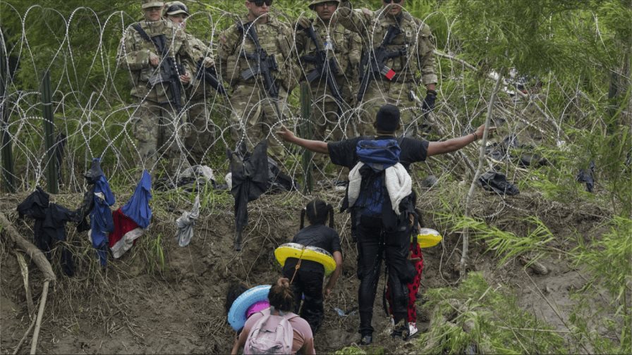 Dentro de la frontera militarizada de Estados Unidos: se desploma la migración y más trabas al asilo Dentro de la frontera militarizada de Estados Unidos: se desploma la migración y más trabas al asilo