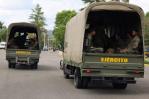 El Ejército envía 800 soldados a la frontera para reforzar la seguridad nacional El Ejército envía 800 soldados a la frontera para reforzar la seguridad nacional