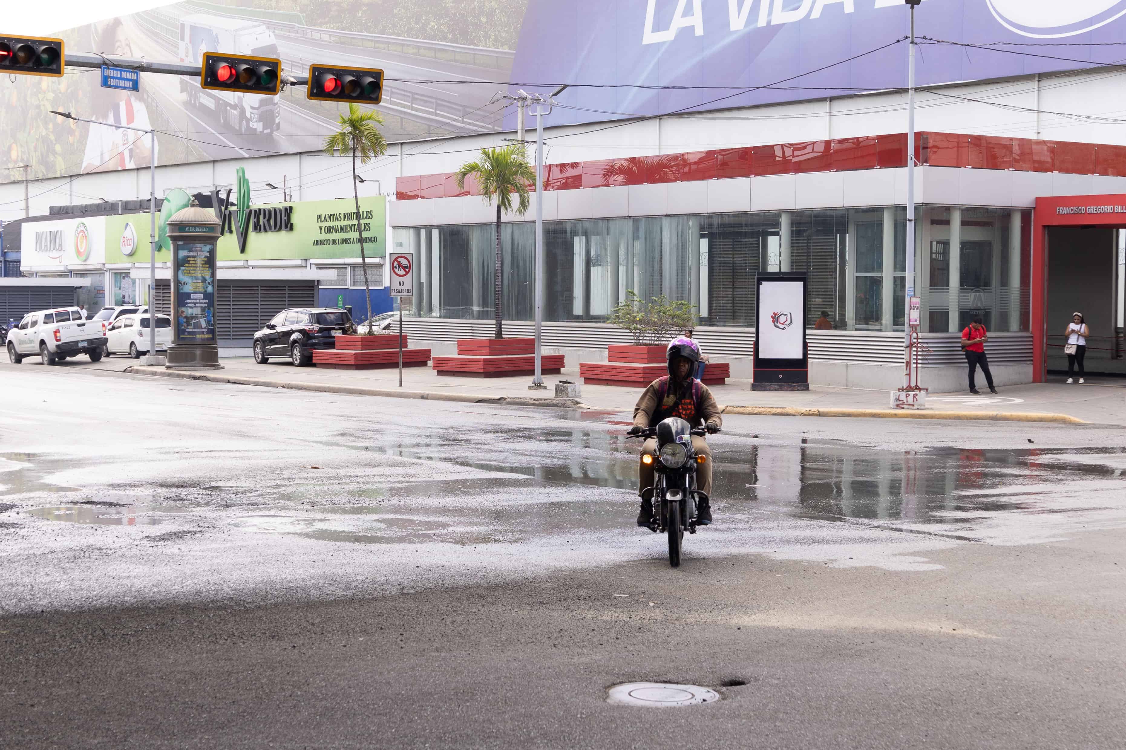 La fuga es en el centro de la avenida Kennedy