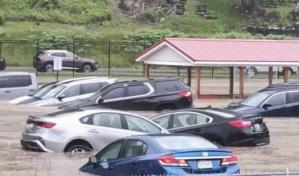 Inundaciones obligan a evacuar una escuela primaria en el oeste de Maryland