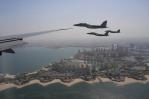 Catar afirma que sus defensas aéreas han interceptado misiles contra la base de Al Udeid