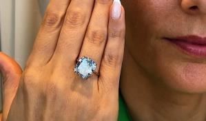 Un diamante azul muy raro se subastó en 21.5 millones de dólares en Ginebra