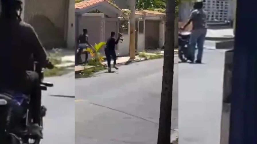 Migración investiga agresión entre un agente y un haitiano en SDE Migración investiga agresión entre un agente y un haitiano en SDE
