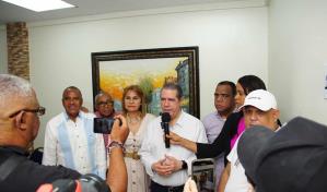 Francisco Javier García realiza encuentros con miembros del Comité Central del PLD