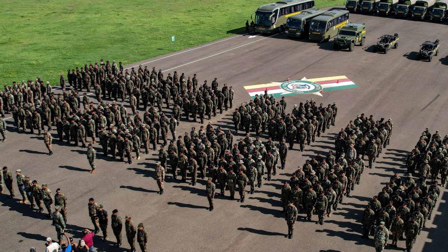 Refuerzan frontera con Haití: 800 nuevos militares se suman a labores de seguridad nacional Refuerzan frontera con Haití: 800 nuevos militares se suman a labores de seguridad nacional