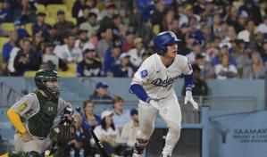 Hyeseong Kim se estrena con su primer jonrón en victoria de los Dodgers sobre los Atléticos