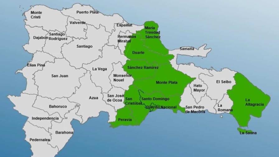 Colocan nueve provincias en alerta por lluvias que se incrementarán a partir de este jueves Colocan nueve provincias en alerta por lluvias que se incrementarán a partir de este jueves