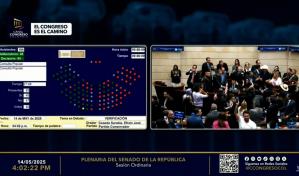 El Senado colombiano deniega la consulta popular del Gobierno de Petro