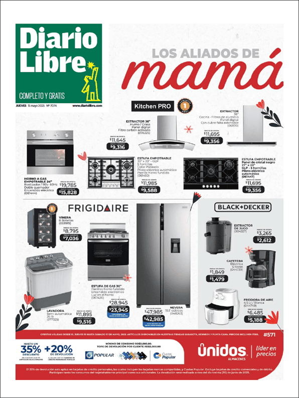 Portada de Diario Libre Impreso