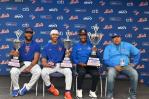 Soto, Lindor, Marte y Vientos participan con niños en anuncio 6ta Copa Dr. Ramón Tallaj