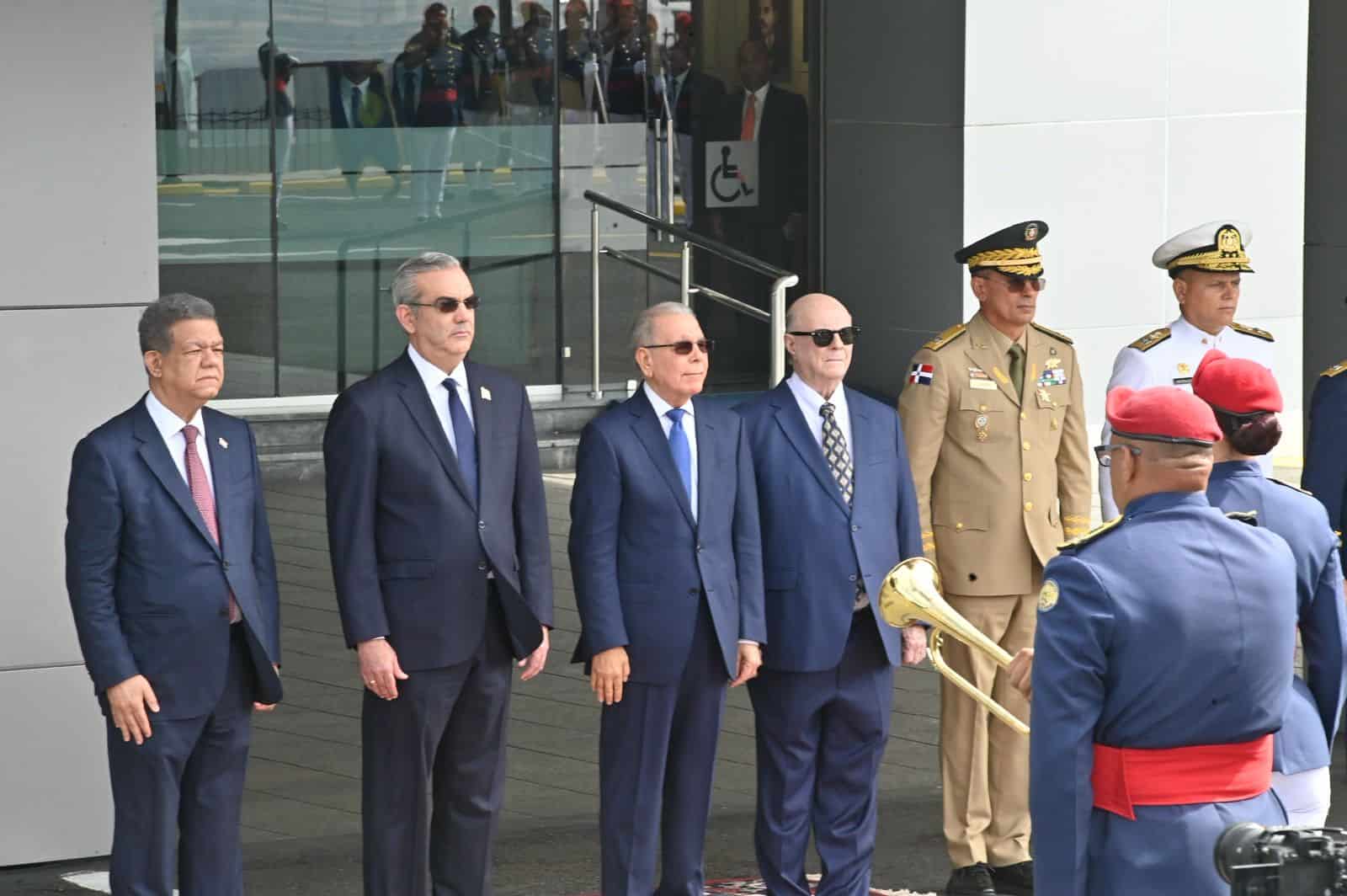 En imágenes: la reunión entre Abinader, Leonel, Danilo e Hipólito