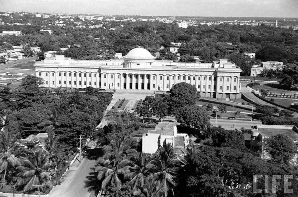 Vista del Palacio de Bellas Artes.