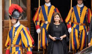 Raquel Peña viajará al Vaticano para la misa de inicio del pontificado del Papa León XIV