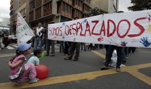 Colombia ya es el tercer país del mundo con más desplazados por la violencia: 7,3 millones