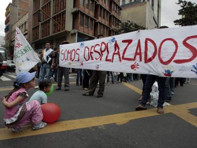 Desplazados en Colombia: cifras alarmantes