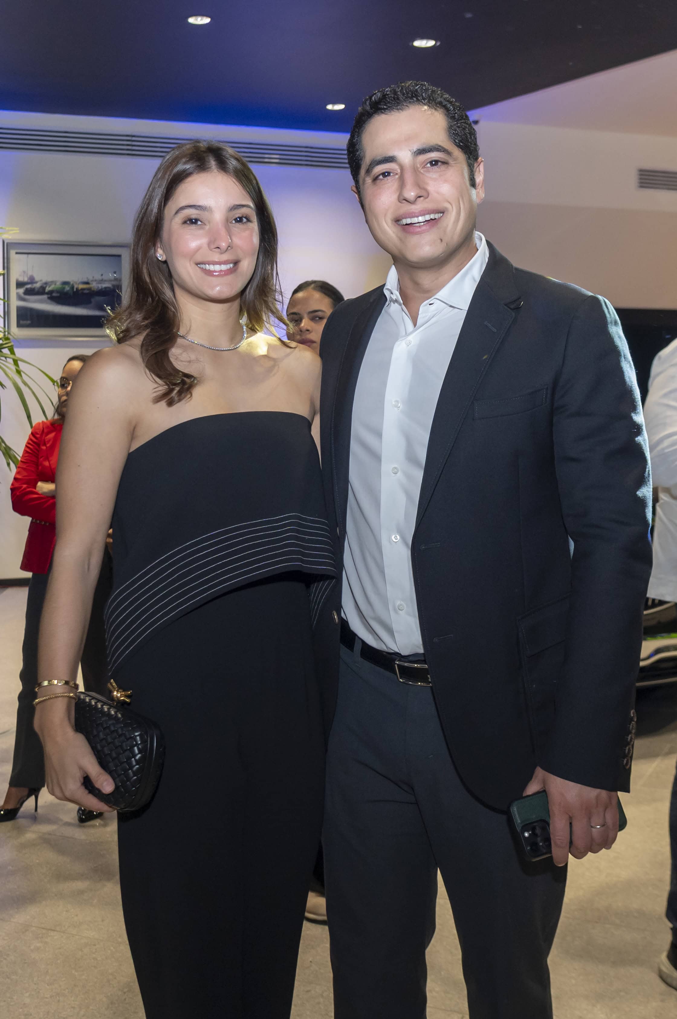 Nicole Chotín y George Nader.
