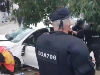 Accidente afuera del Espanyol-Barcelona deja 13 heridos