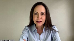 Varada en Panam&aacute;, Mar&iacute;a Corina Machado denuncia que el r&eacute;gimen le impide volver a Venezuela