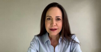 Varada en Panam&aacute;, Mar&iacute;a Corina Machado denuncia que el r&eacute;gimen le impide volver a Venezuela