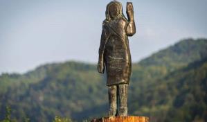 ¿Quién se ha robado la estatua de Melania Trump?