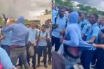 Hombre abofetea e intenta agredir con arma blanca a estudiante en un liceo de Higüey