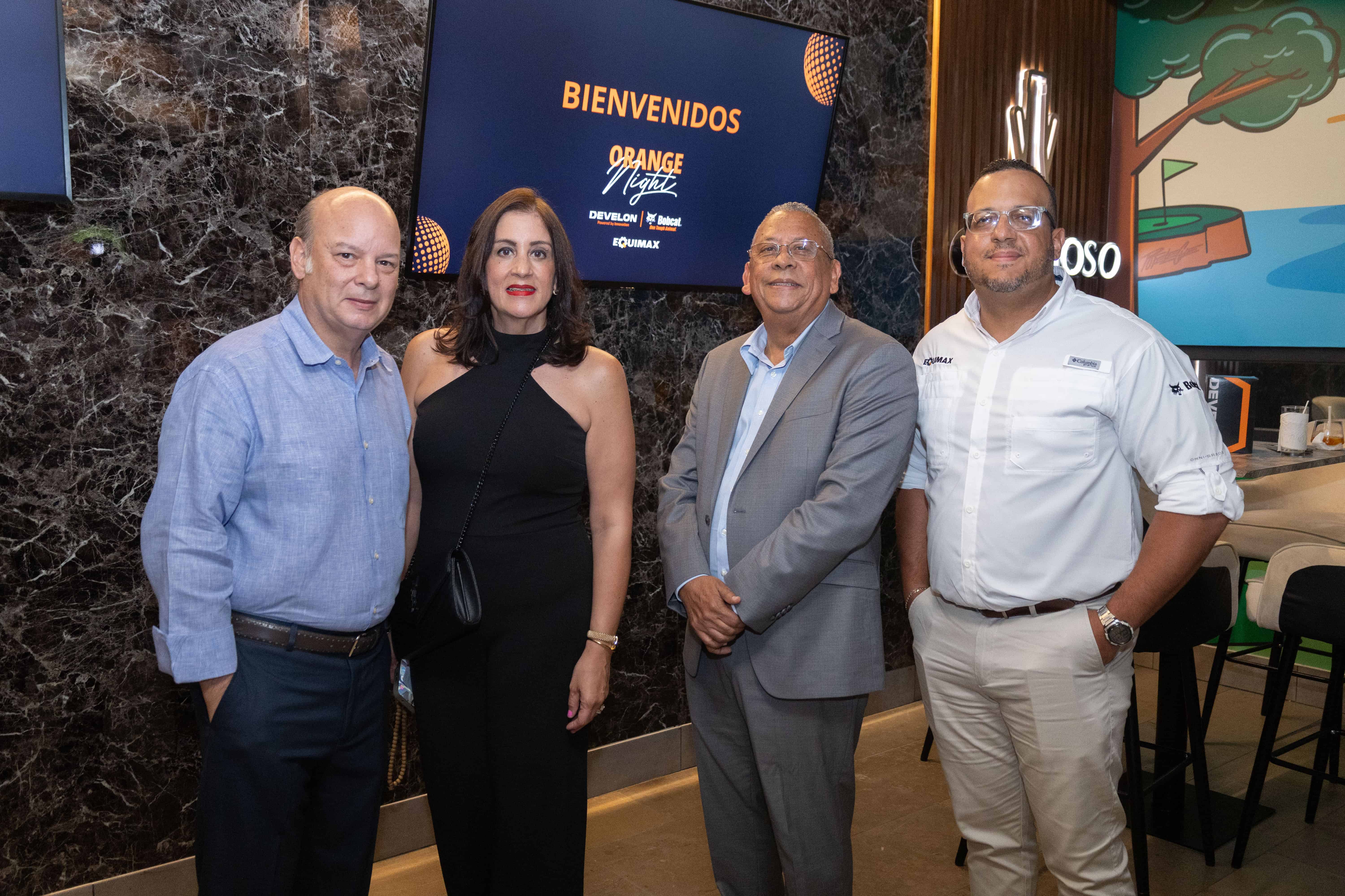 Juan Medina, Hilda Latour, Ramón Ortiz and Diógenes Espinal.