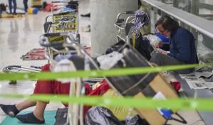 Crisis de personas sin hogar se desarrolla en el aeropuerto internacional de Madrid