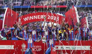Crystal Palace sorprende y conquista la Copa FA al vencer 1-0 al City en la final