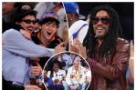 Bad Bunny, Lenny Kravitz y Timothée Chalamet celebraron el pase histórico de los Knicks a la final