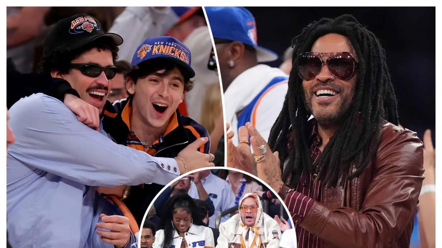 Bad Bunny, Lenny Kravitz y Timothée Chalamet celebraron el pase histórico de los Knicks a la final Bad Bunny, Lenny Kravitz y Timothée Chalamet celebraron el pase histórico de los Knicks a la final