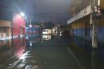 Persisten inundaciones en Villas Agrícolas pese a disminución de las lluvias