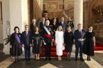Los reyes llegan a la plaza de San Pedro para la misa de inicio del papado de León XIV