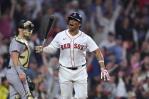 Devers dispara jonrón en la 9na y Medias Rojas superan 7-6 a Bravos