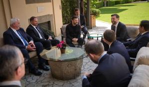 Zelenski reitera a Vance y a Rubio la importancia de un alto el fuego lo antes posible