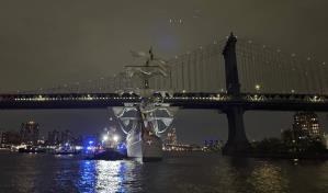 Aguas turbulentas pudieron haber contribuido al choque de buque mexicano contra puente de Brooklyn