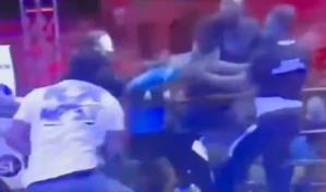 Agreden al árbitro Smaylin Valdez tras pelea en evento de boxeo en República Dominicana