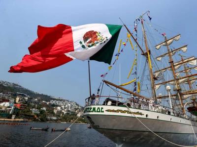 Autoridades informan que recibieron llamada del buque Cuauhtémoc