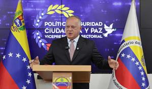 Diosdado Cabello advierte que no habrá reglas para los que quieran invadir Venezuela
