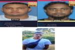 Los rostros de los buscados por la matanza de cinco personas en Dajabón