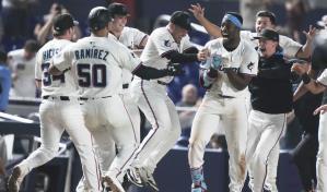 Video | Jesús Sánchez abre con jonrón y pega triple para que Marlins dejen tendidos a Cachorros