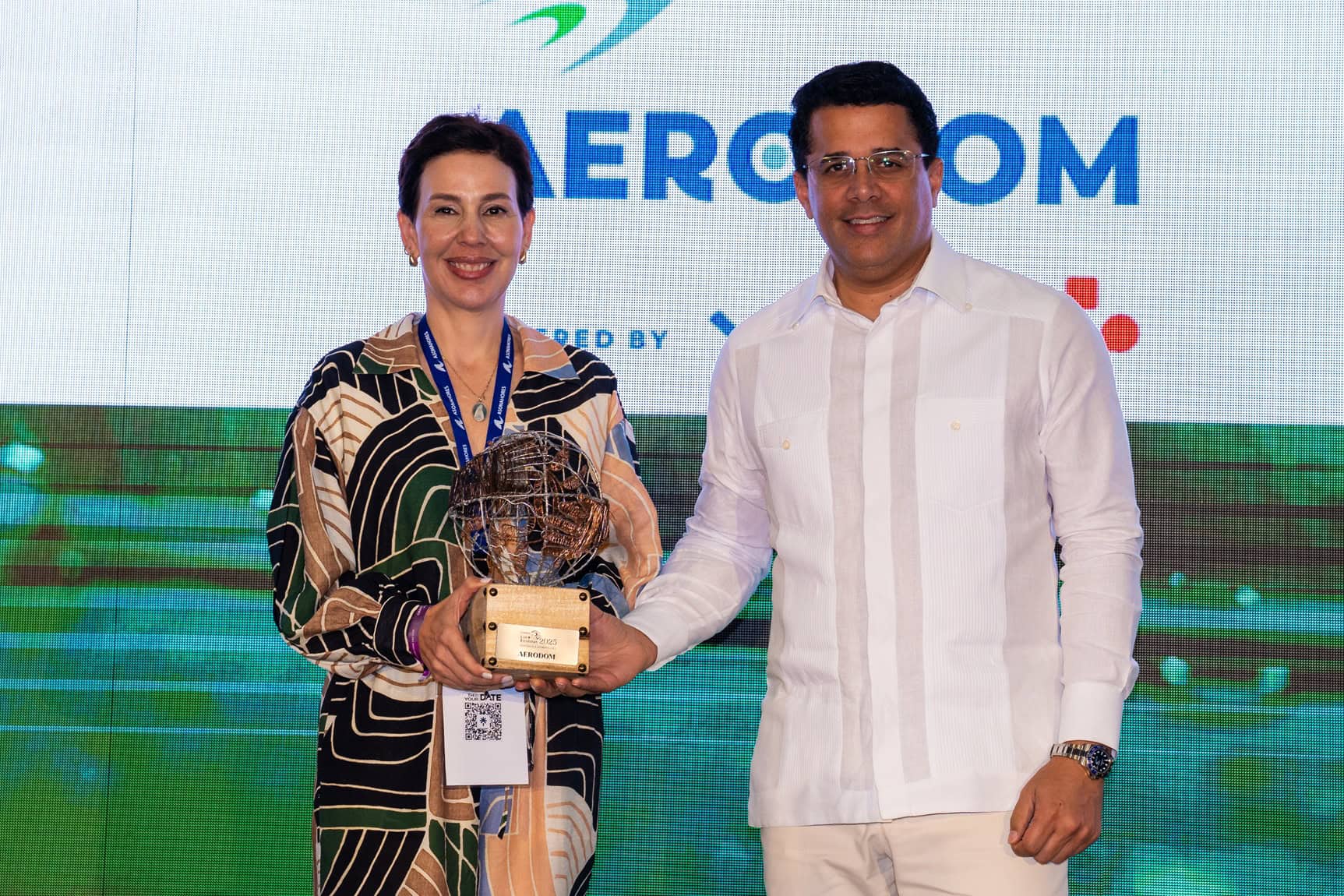 Monika Infante y David Collado.