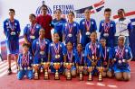 Santiago Noreste conquista Festival Escolar Regional de Tenis de Mesa organizado por el INEFI