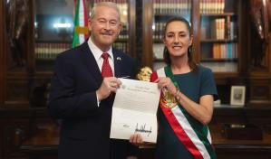 El nuevo embajador de EE. UU. se muestra optimista de la colaboración con México