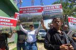 Protestan en Puerto Plata por cierre del teleférico durante acto de puesta en funcionamiento de un radar Protestan en Puerto Plata por cierre del teleférico durante acto de puesta en funcionamiento de un radar